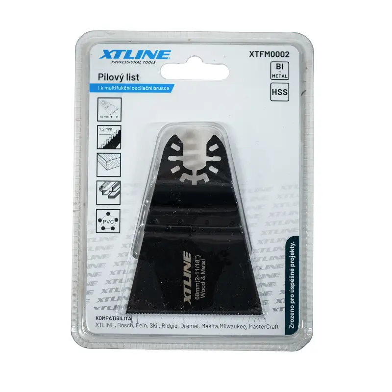 List pilový HSS | 65 mm, tloušťka 1,2 mm