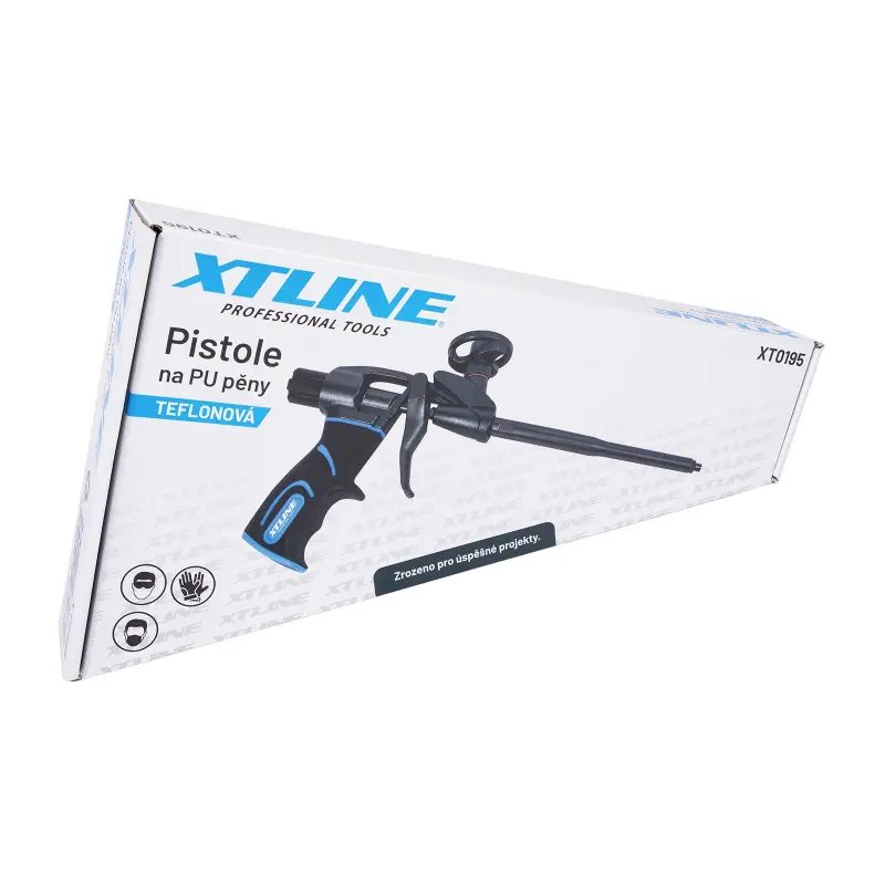 Pistole celokovová teflonová na PU pěny | 330 mm