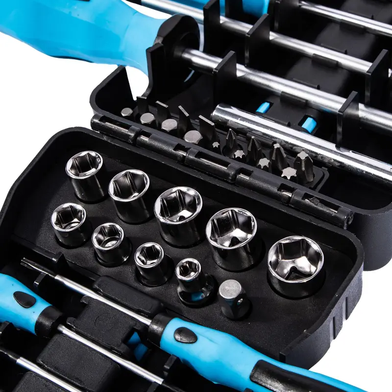 Sada šroubováků, bitů a hlavic 44 dílů