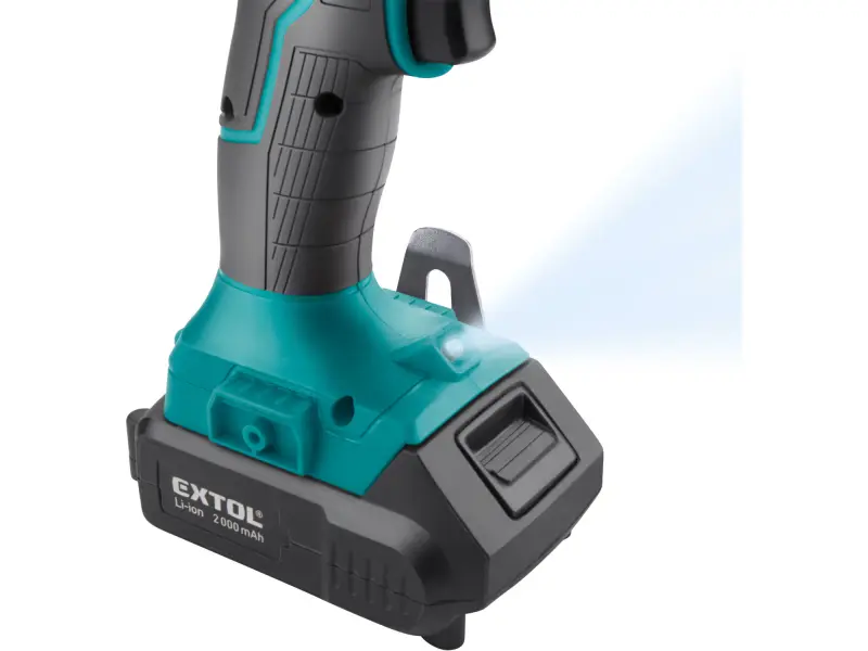 vrtací šroubovák aku s příklepem SHARE20V, BRUSHLESS, 20V Li-ion, 2Ah