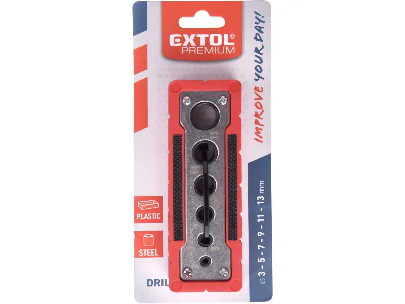 vrtací vodící šablona, O 3-5-7-9-11-13mm