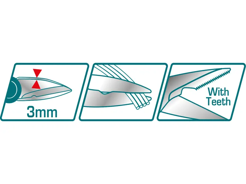 Elektrikářské nůžky, délka 160mm, industrial